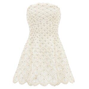 Clio Peppiatt Scallop Mini Dress NWT XS